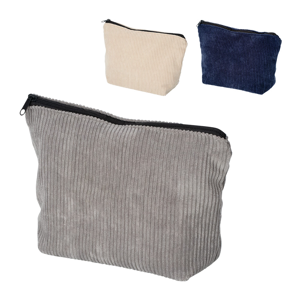 Natural lag コーデュロイポーチ コーデュロイフラットポーチ